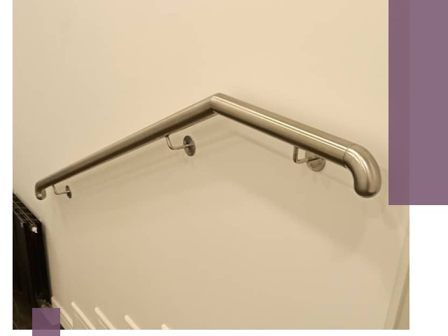 Изготовление пристенных поручней в Воронеже под ключ за сроки