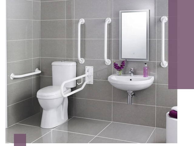 Поручни для санузлов в Воронеже: установка, ремонт и монтаж