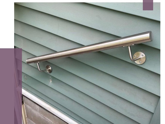 Поручни из нержавеющей стали в Воронеже от 8056 руб.  | ПРОЛЁТ-Врн