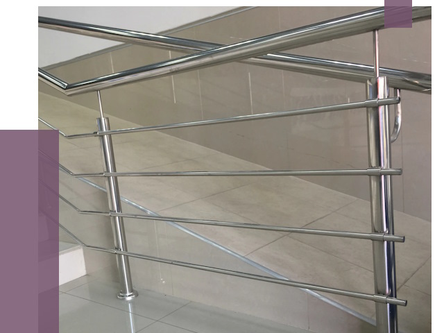 Изготовление поручней из нержавеющей стали в Воронеже