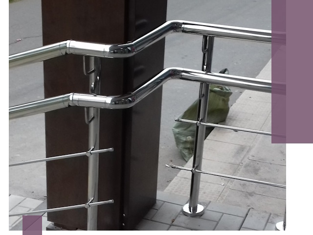 Монтаж поручней из нержавеющей стали в Воронеже качественно и быстро